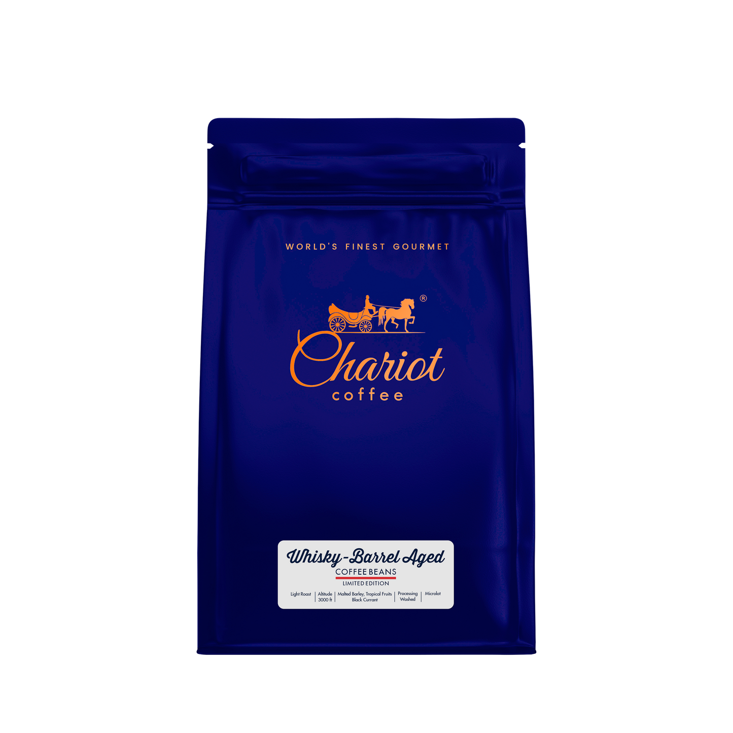 Single Malt Whiskey Barrel Aged Medium Roast Coffee Beans (Dark Rum, Black Currant, Jujube)