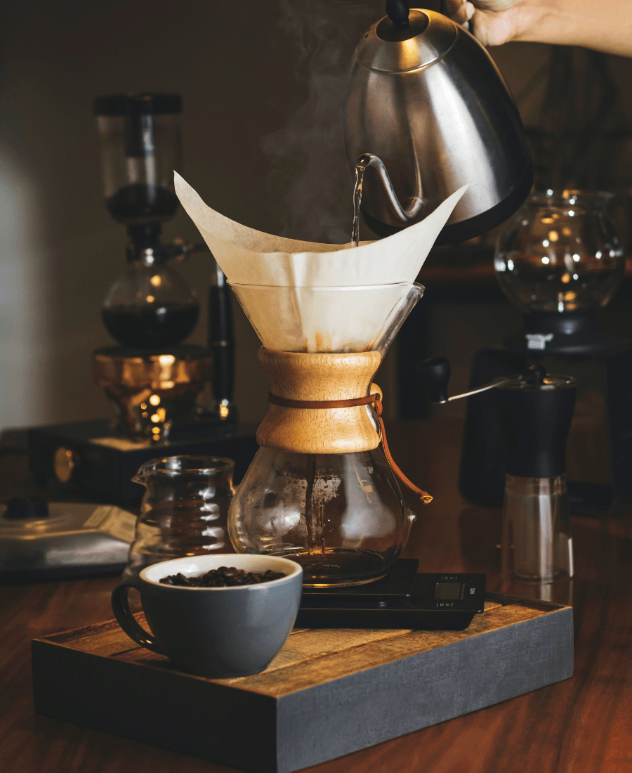 pour over coffee 