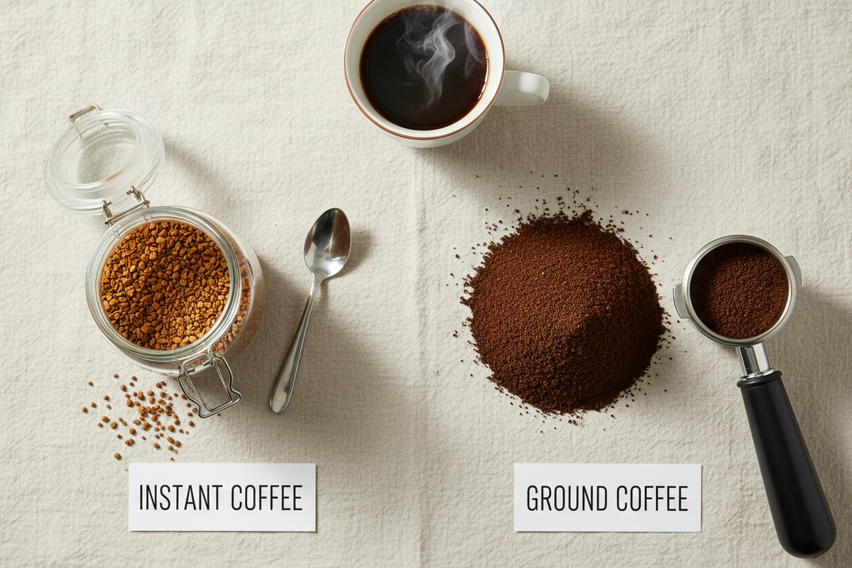 Instant Coffee vs Ground Coffee: Which One Should You Choose?