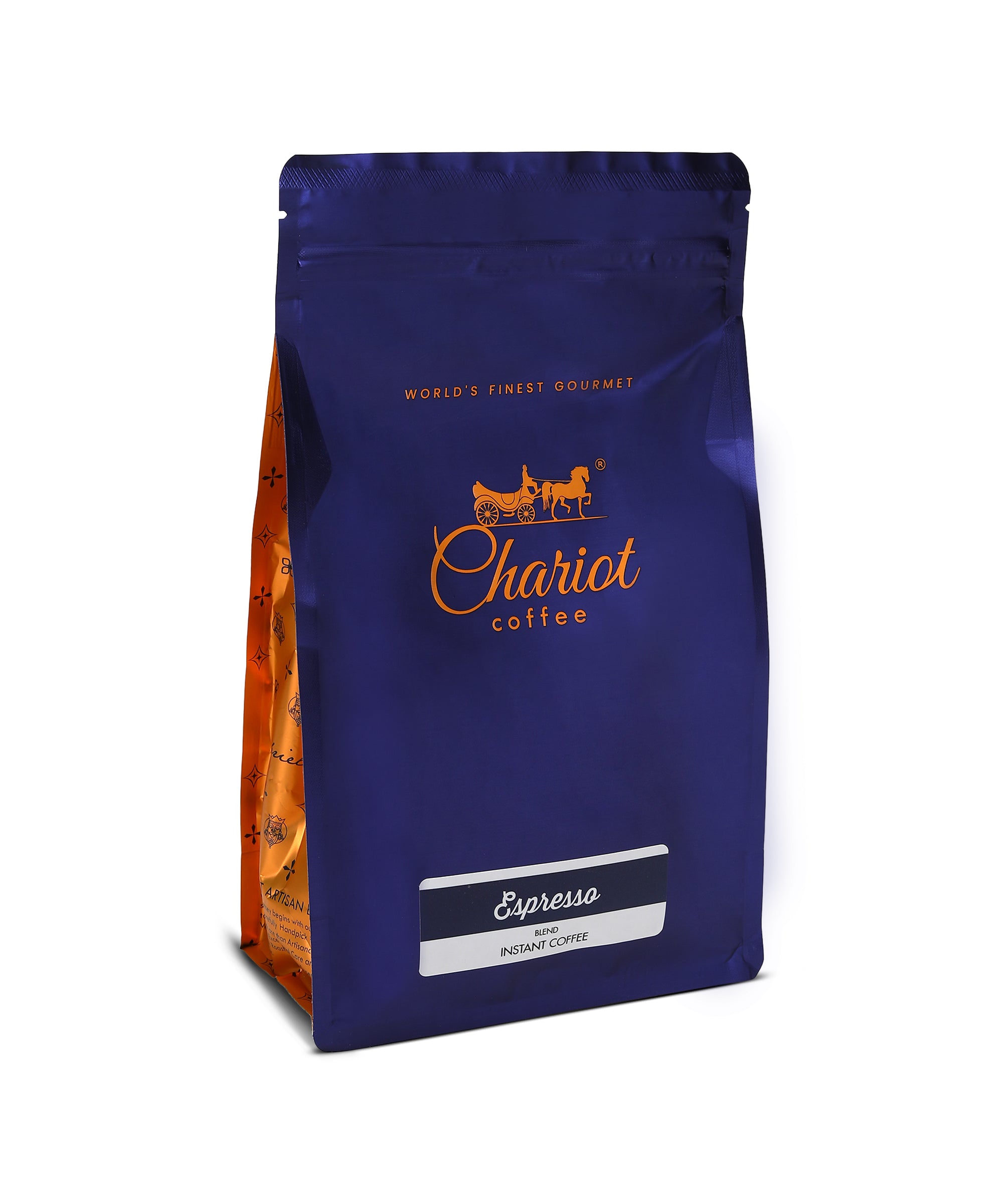 Chariot Coffee Espresso Blend – Bold & Rich Instant Coffee (100% Arabica, Dark Roast)