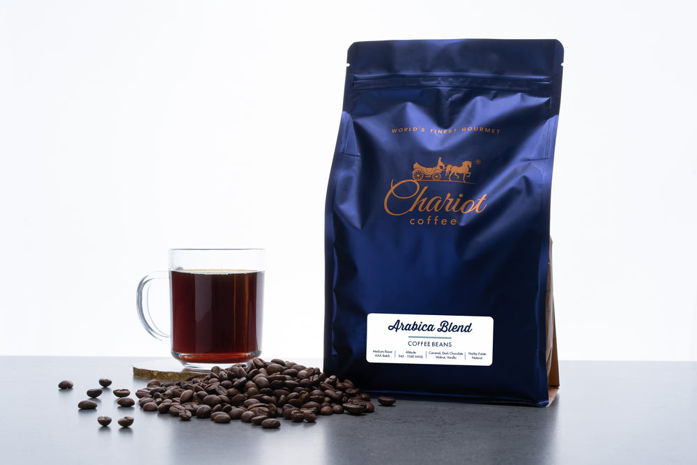 
                  
                    100% Pure Arabica Coffee Beans
                  
                