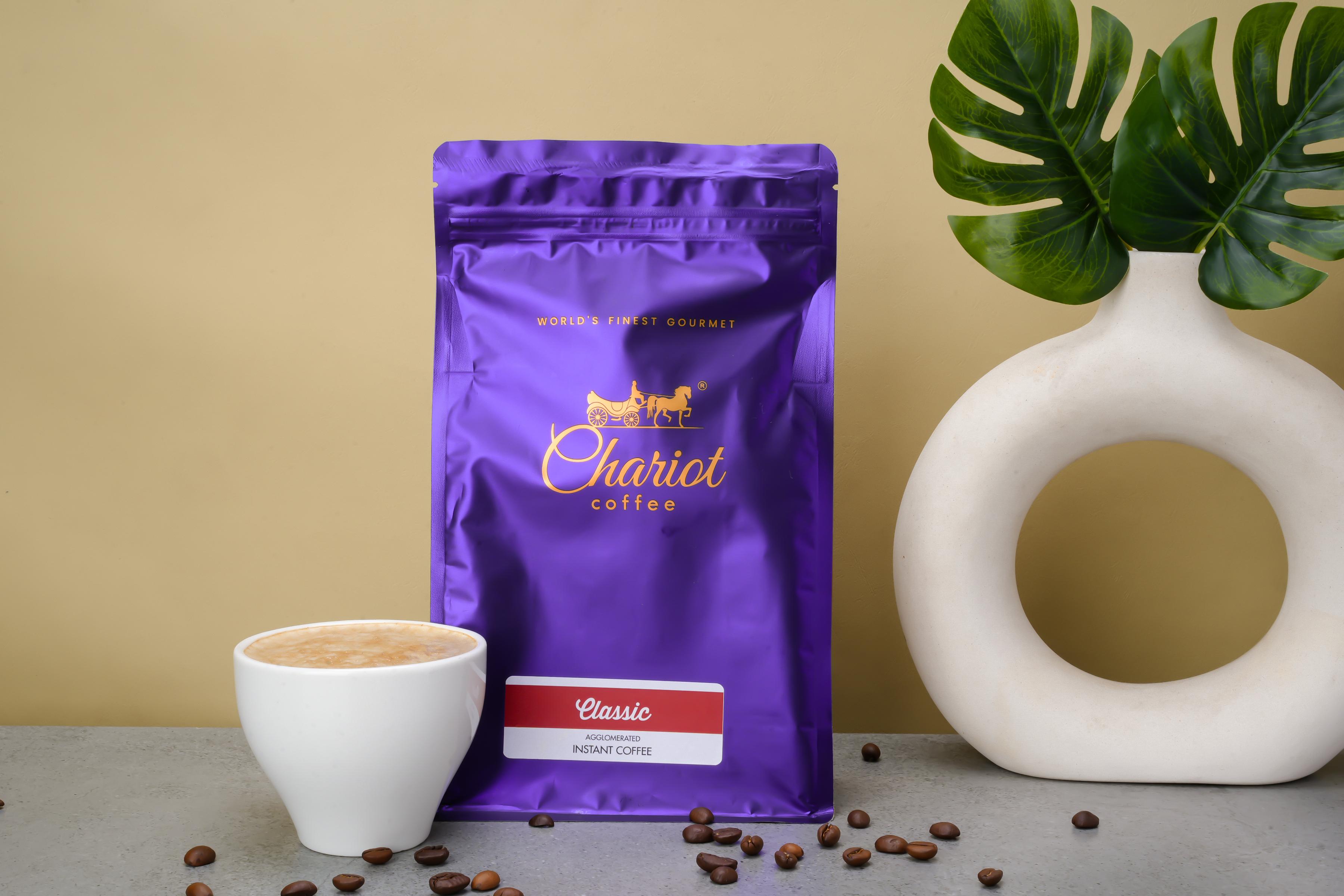 Classic Agglomerated Instant Coffee – 100% Pure Arabica & Rich Coffee – 100g / 200g / 250g / 500g