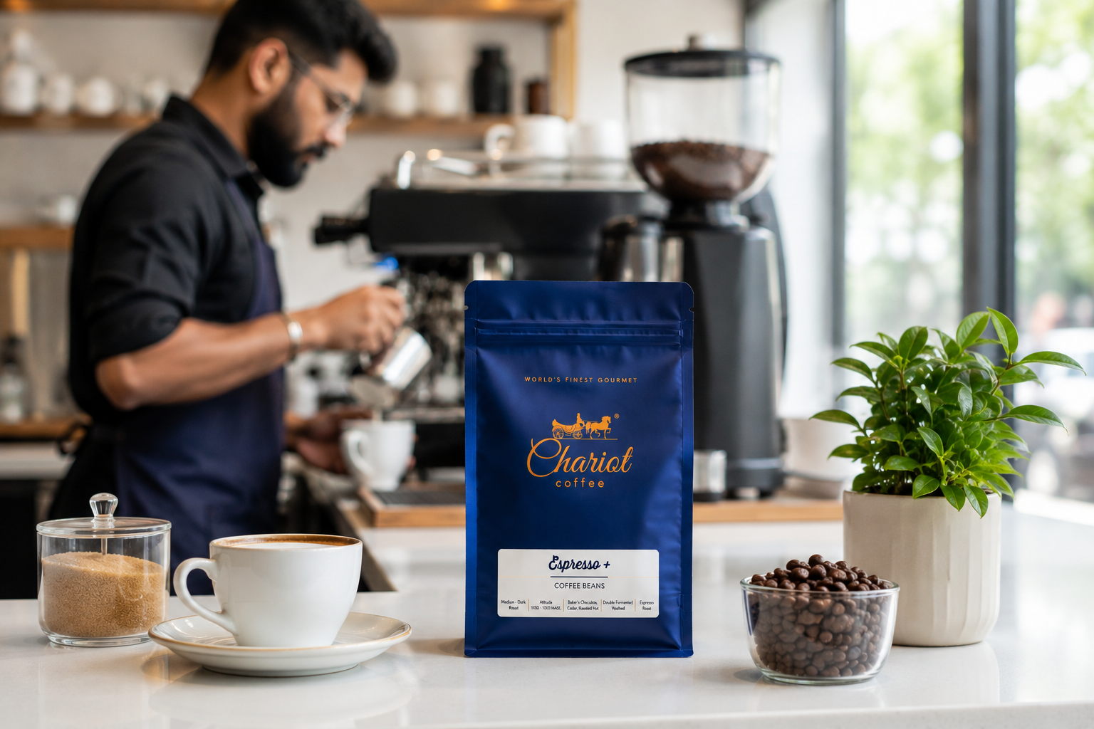 Chariot Espresso Plus Coffee Beans
