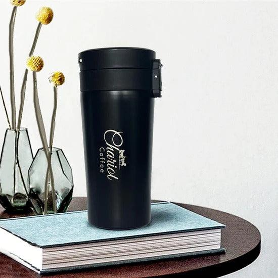 Chariot Classic Instant Coffee Agglomerated 500 gm With Free Double Wall Vacuum Insulated Stainless Steel Coffee Bottle 300ml